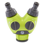 GARDENSTAR Selecteur nez de robinet - Diamètre 25 et 19 mm