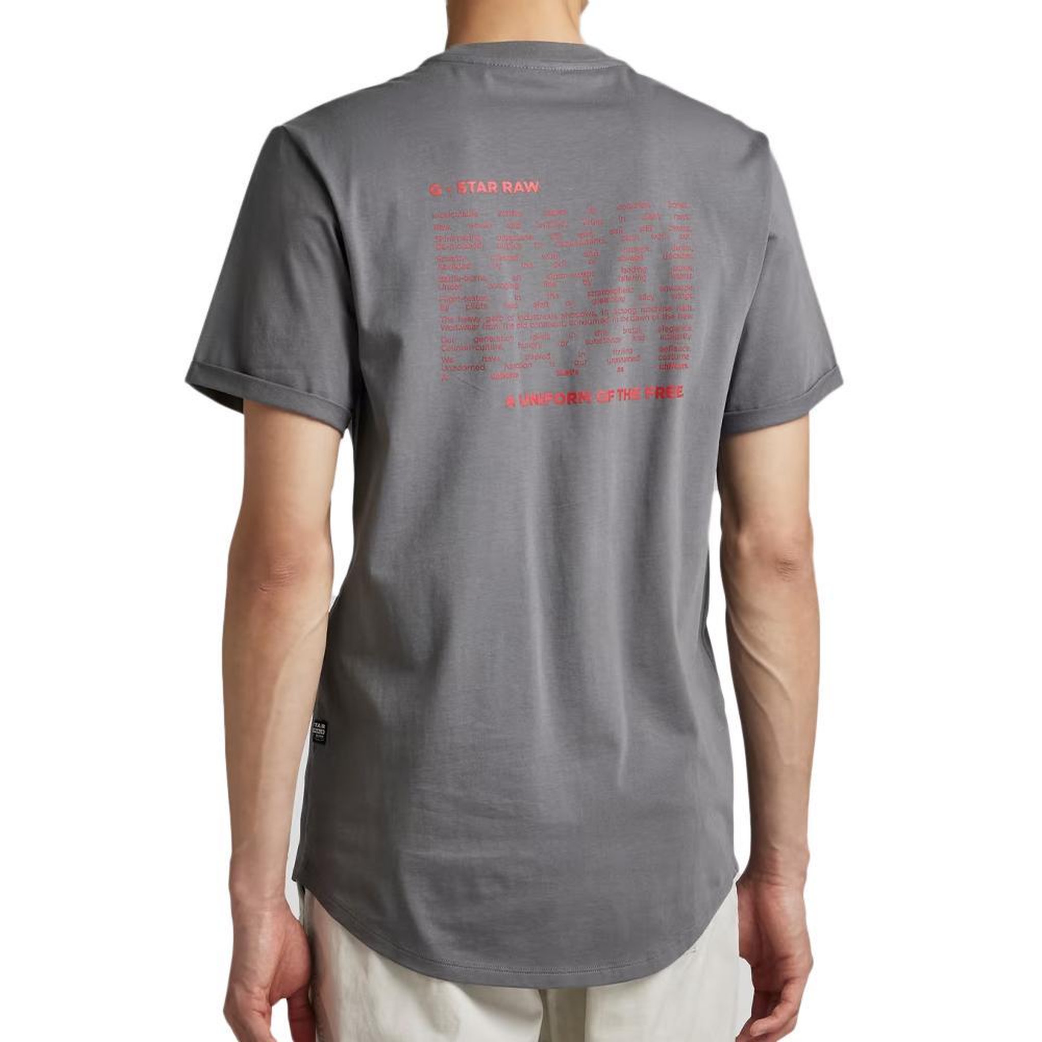 Voir la diapositive 2 : G-Star Raw T shirt  Homme G Star Raw Lash Back