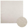 Voir la diapositive 1 : VIDAXL Tapis ZIZUR creme 200x200 cm aspect de jute interieur exterieur