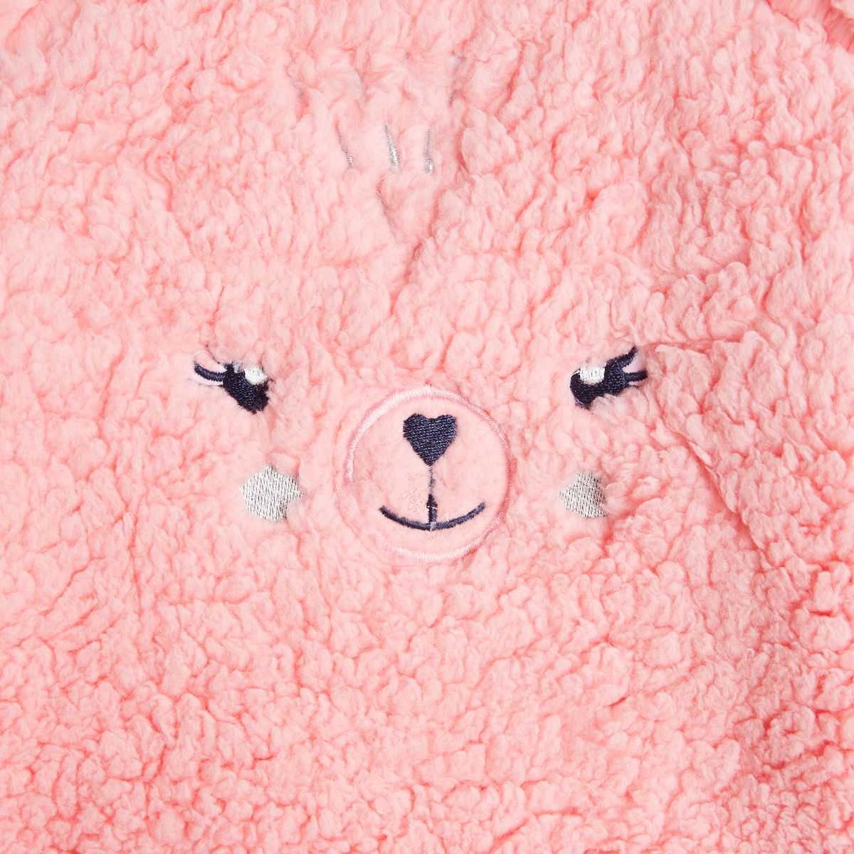 INEXTENSO Sweat sherpa ours bébé fille