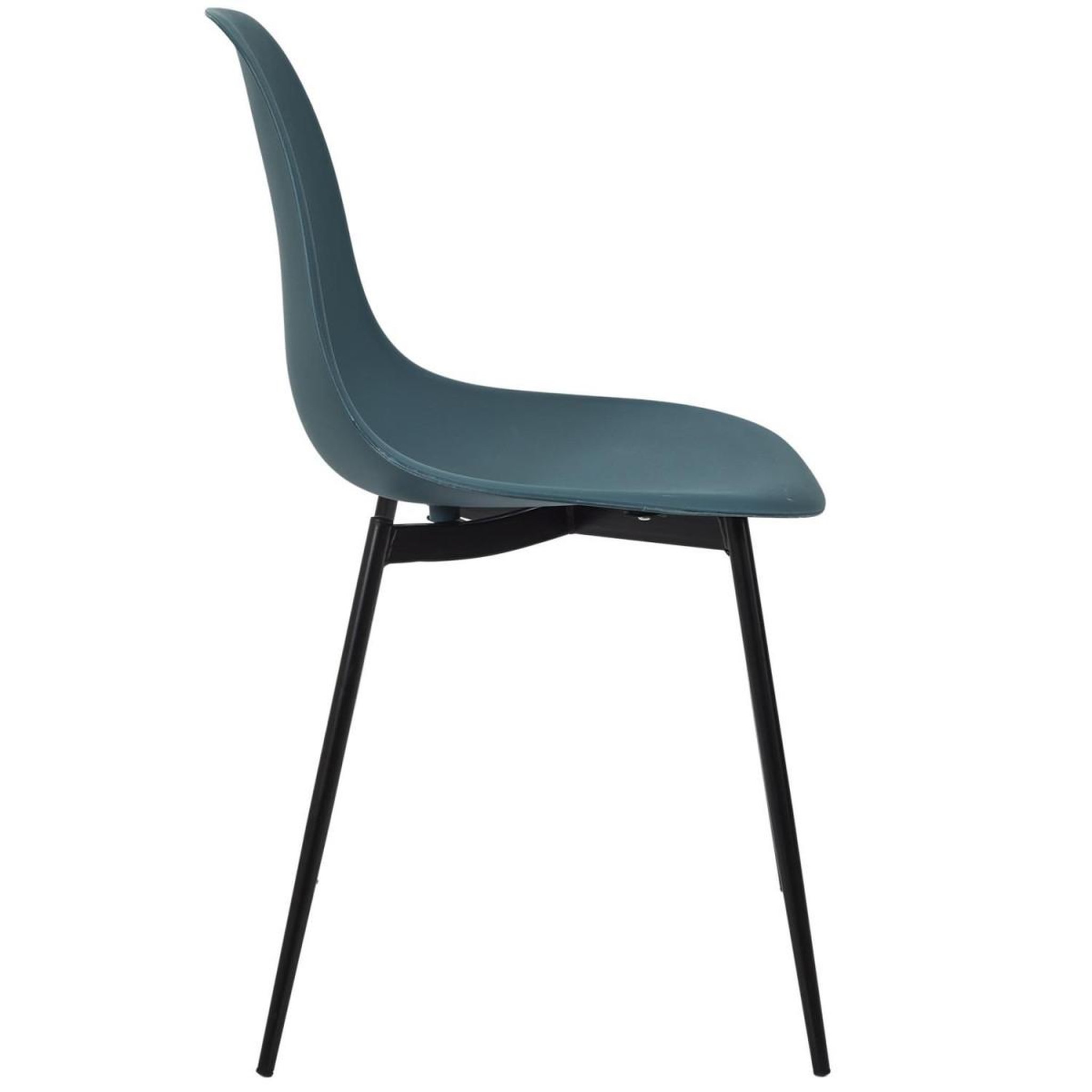 Voir la diapositive 4 : The Home Deco Factory Lot de 6 chaises  gustav  87cm bleu