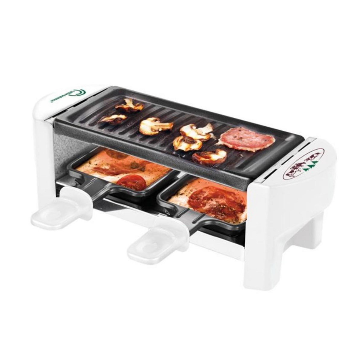 LITTLE BALANCE Appareils à raclette 2 personnes 320w - 8614