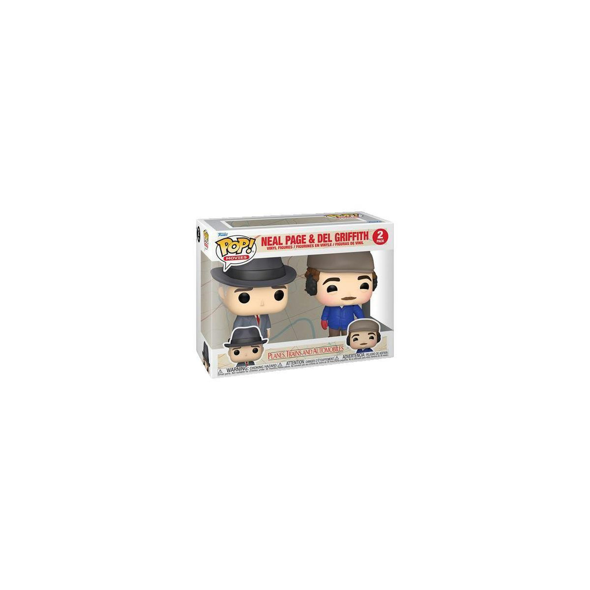 Funko Figurine Funko Pop Movies Planes, Trains Neal et Del multicolore