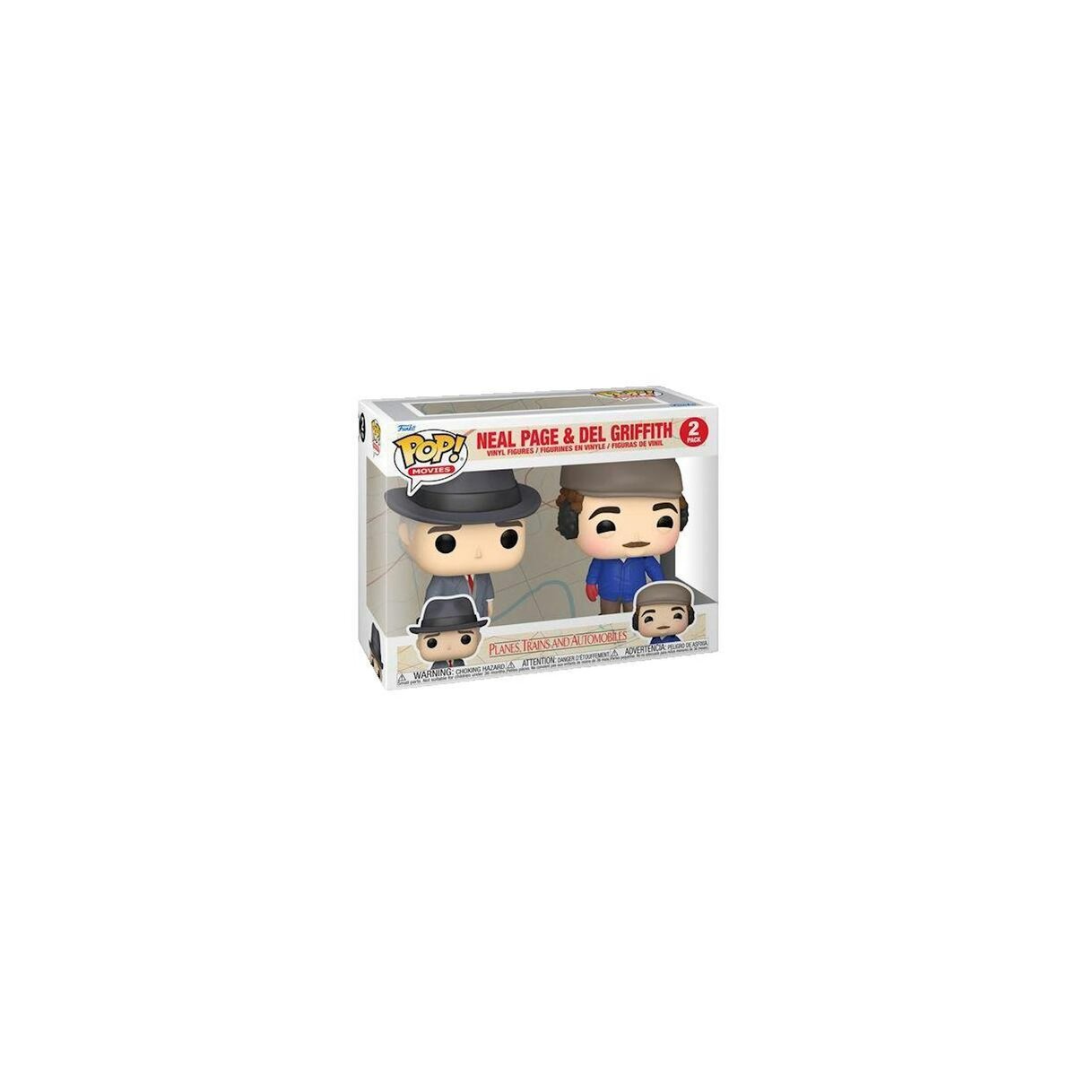 Funko Figurine Funko Pop Movies Planes, Trains Neal et Del multicolore