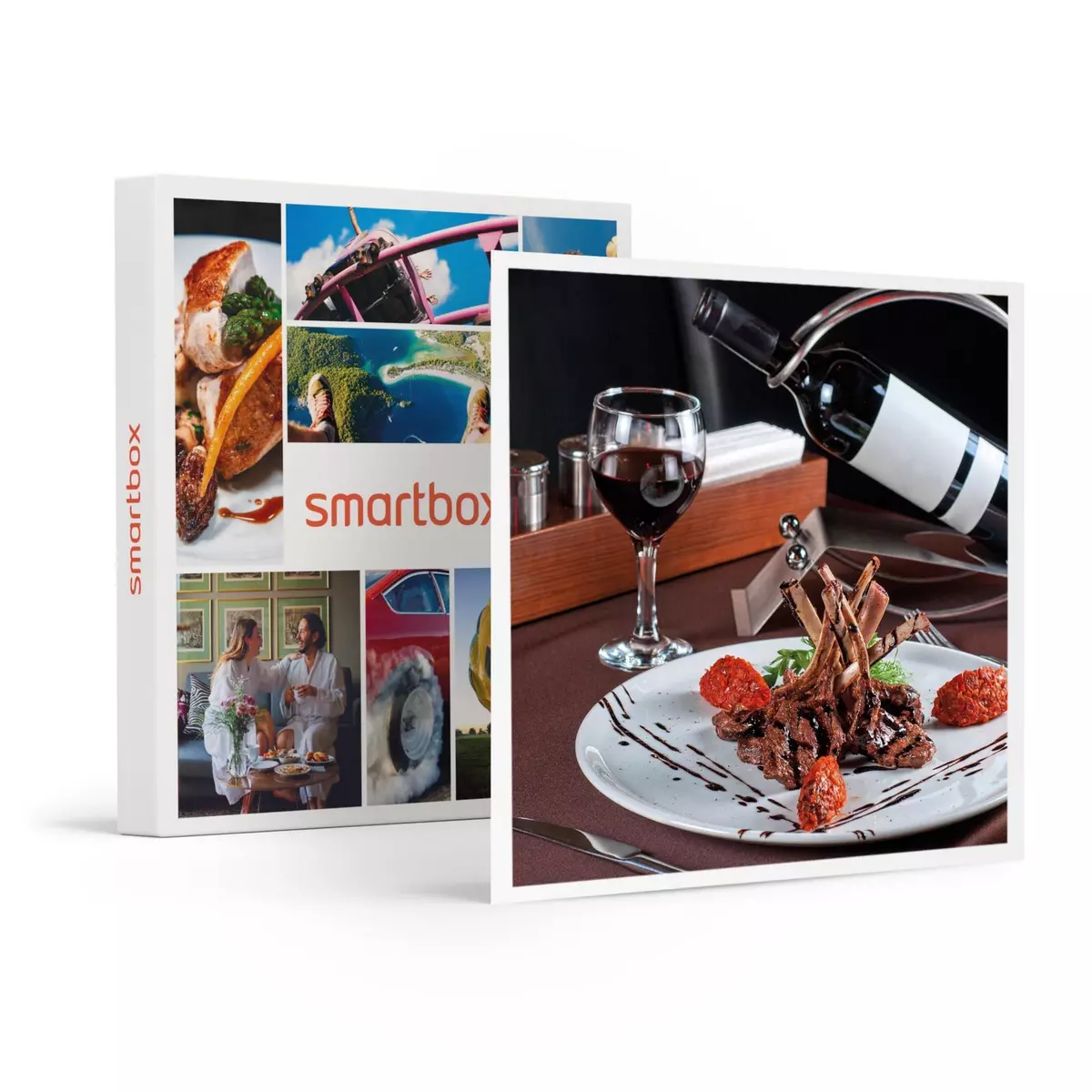 Smartbox Dîner gastronomique avec vin dans un lieu d'exception - Coffret Cadeau Gastronomie