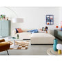 Voir la diapositive 2 : LISA DESIGN Ela - canapé d'angle droit 4 places - en tissu velours relief