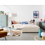 Voir la diapositive 2 : LISA DESIGN Ela - canapé d'angle droit 4 places - en tissu velours relief