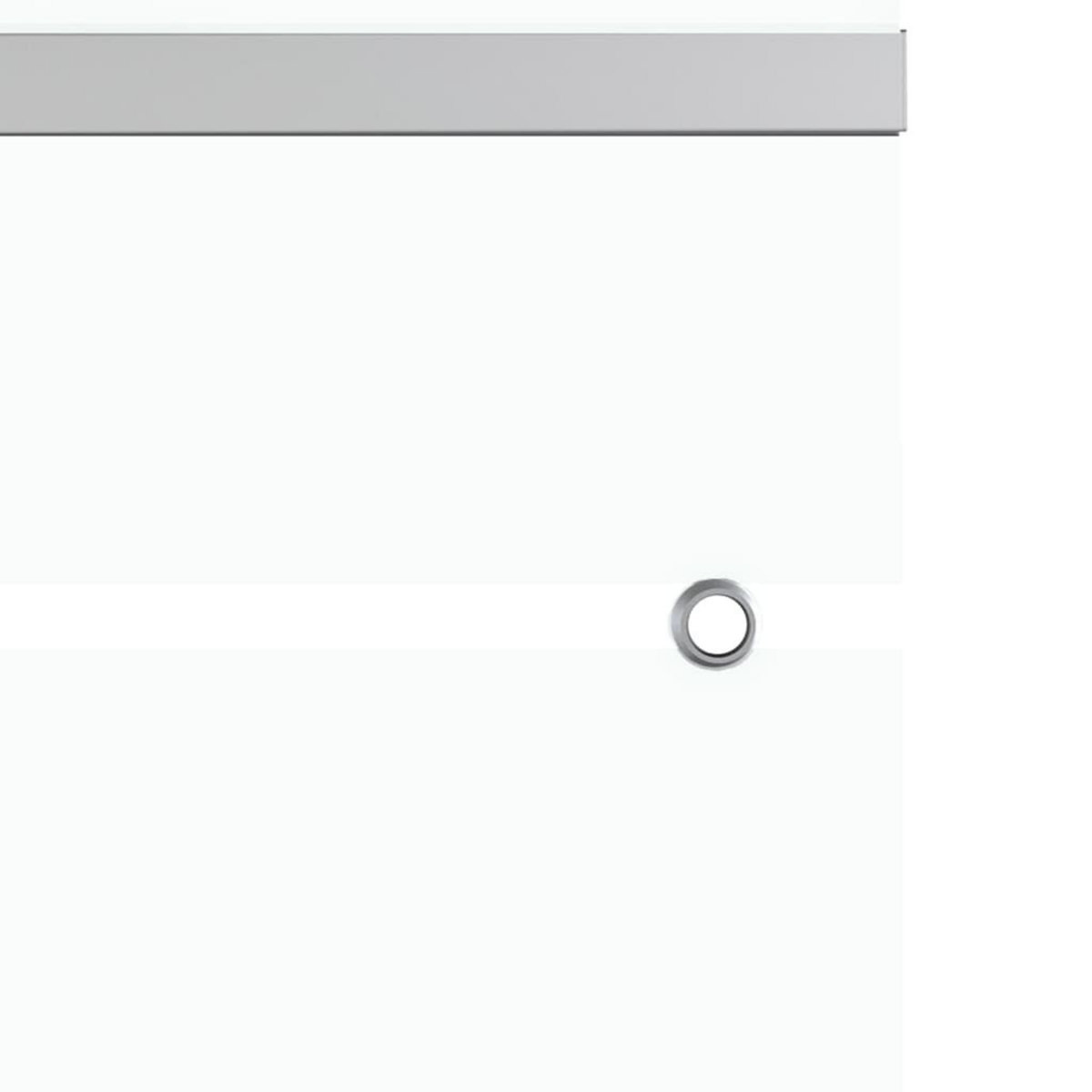 VIDAXL Porte coulissante Verre ESG et aluminium 102,5x205 cm Argente