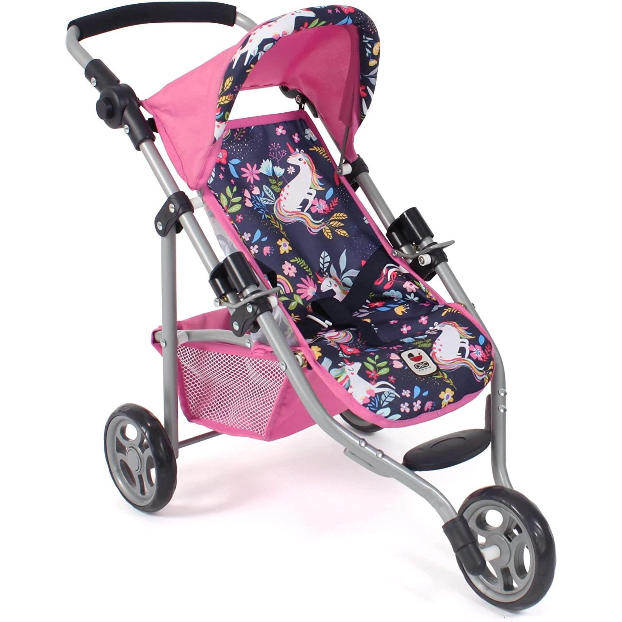 BAYER CHIC 2000 Petite poussette de jogging LOLA Licorne pour poupée