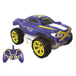 SILVERLIT Exost - Voiture amphibie radiocommandée Mini Aquajet transformable 4X4 ou bateau 1/18ème 2.4 GHz