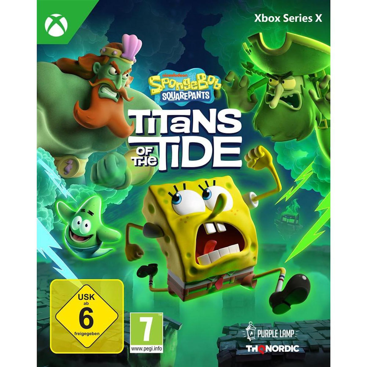 THQ NORDIC Bob l Eponge Les Titans des Marées Xbox Series X