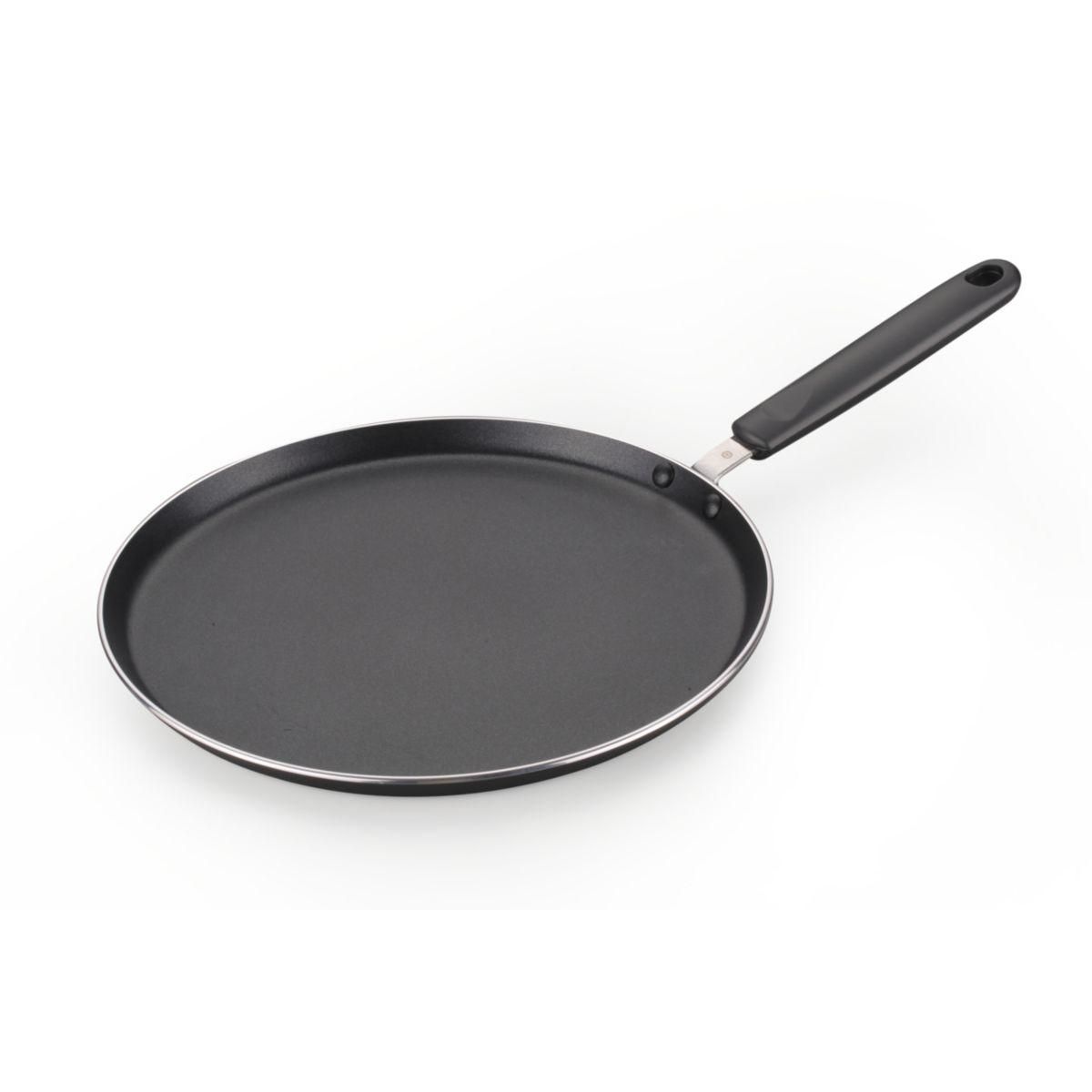 ESSENTIEL B Crêpière AL DENTE diam 28cm Grise tous feux