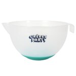 Paris Prix Bol Mélangeur  Chandeleur  3L Transparent & Vert