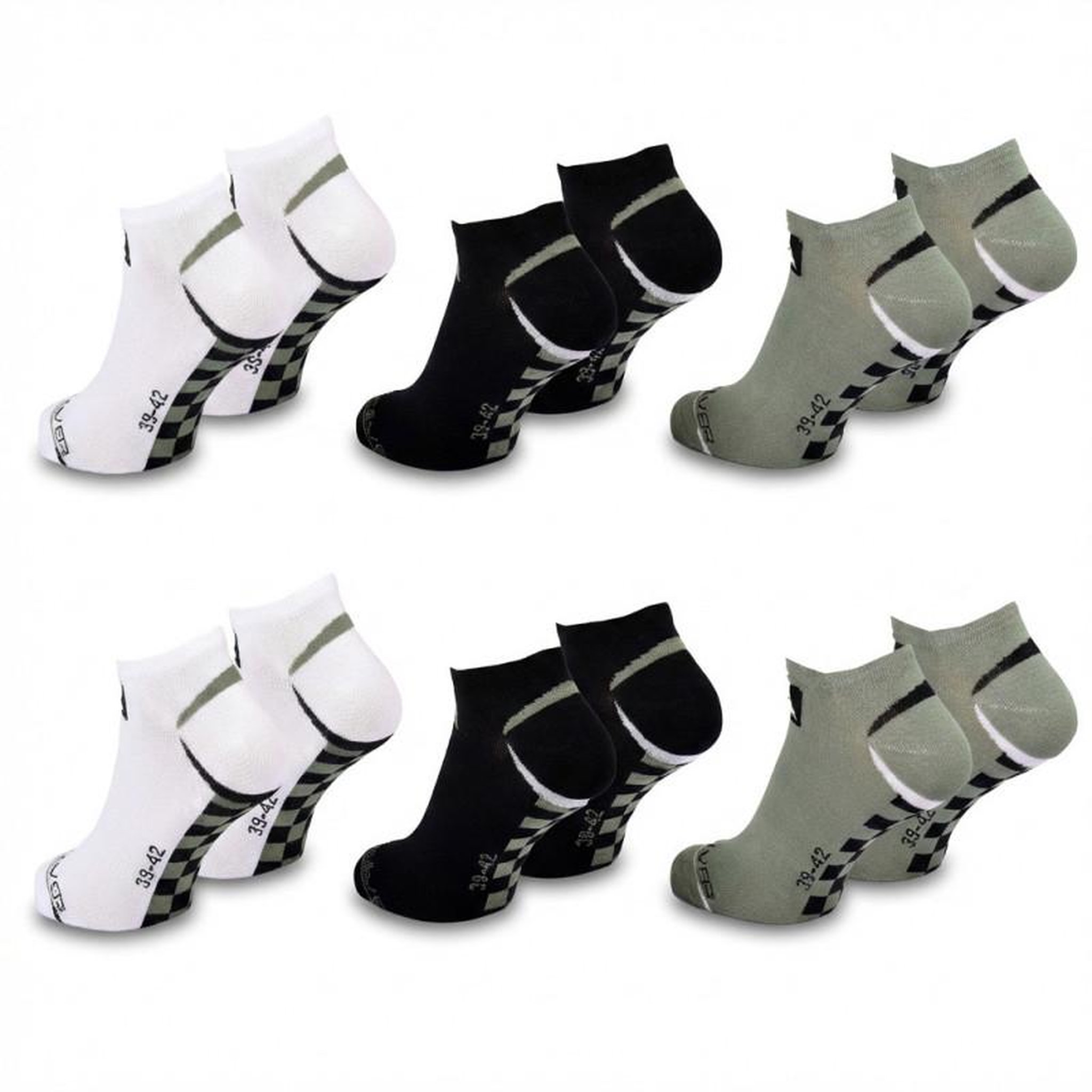 Voir la diapositive 3 : QUIKSILVER Quiksilver Pack de Chaussettes Enfant SNEAKER– Lot 6 Paires Sport