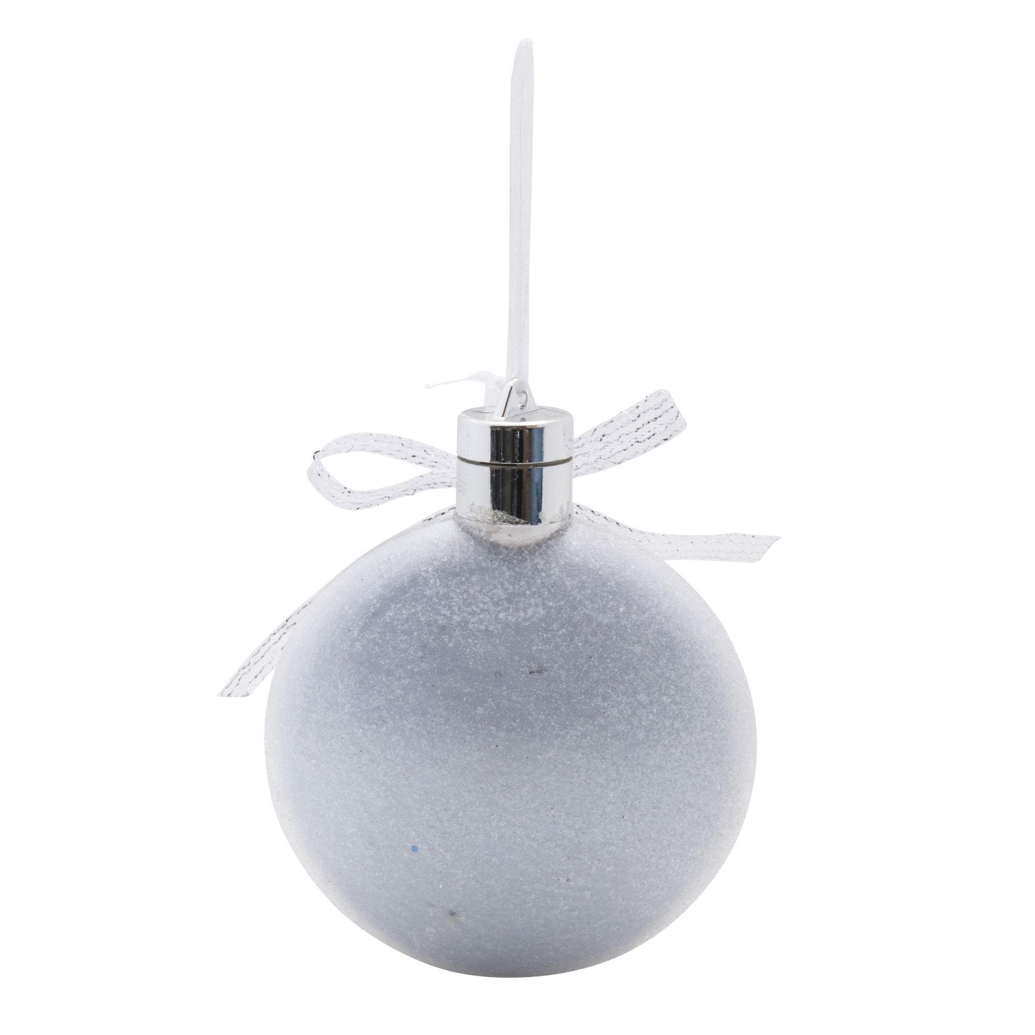 Voir la diapositive 2 : WERKAPRO Boule Papa Noël lumineuse multicolore