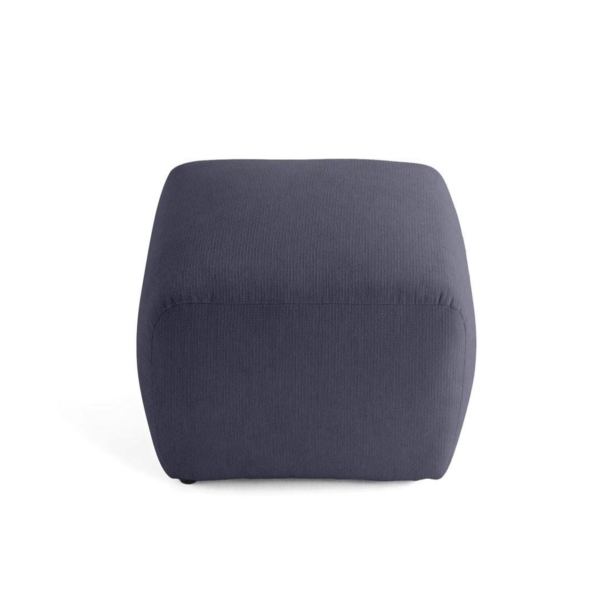 Voir la diapositive 1 : BEST MOBILIER Sorrente - pouf - en tissu texturé
