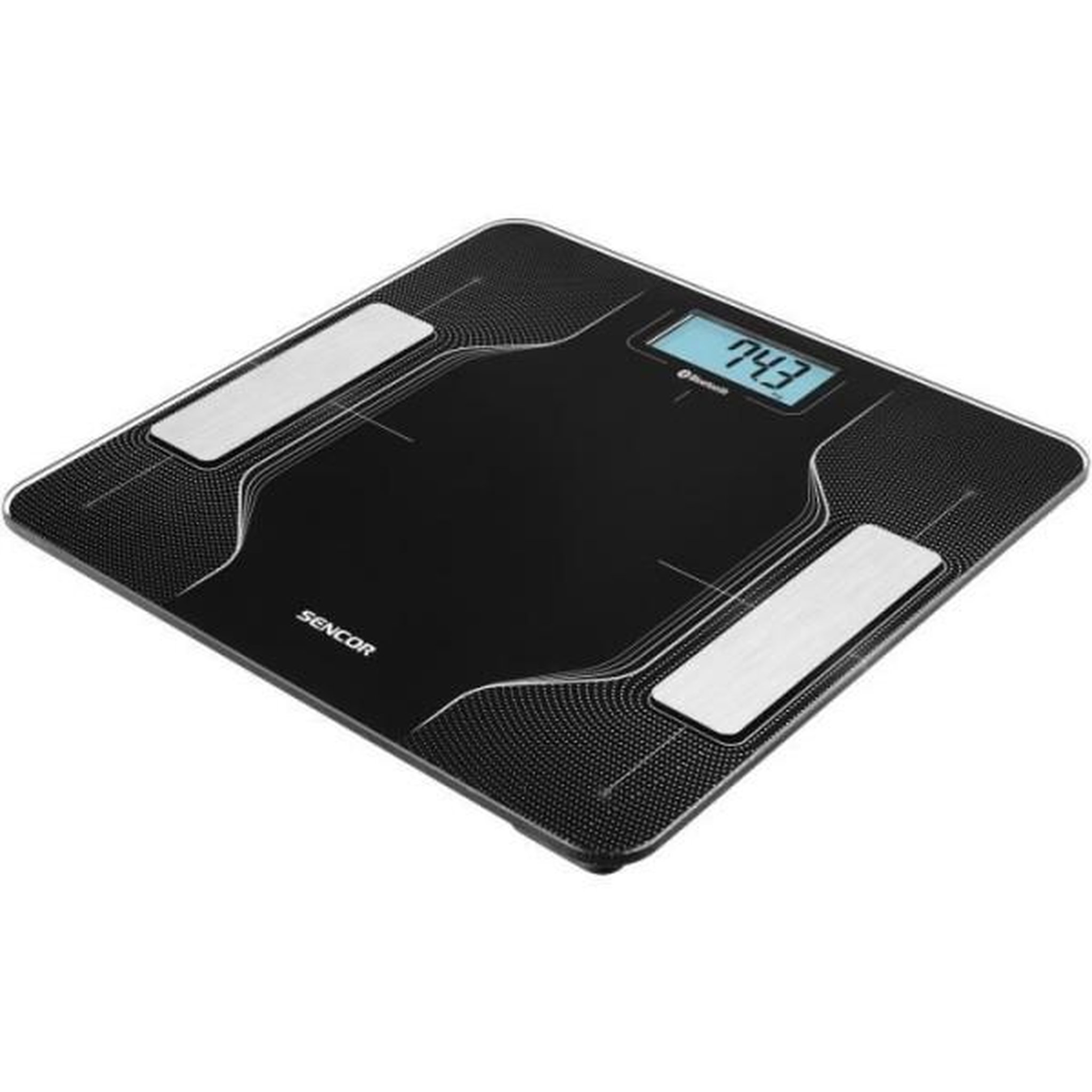 Voir la diapositive 4 : MARKET24 Balance - Pese Personne  connecté - SENCOR - SBS 8002BK - Noir