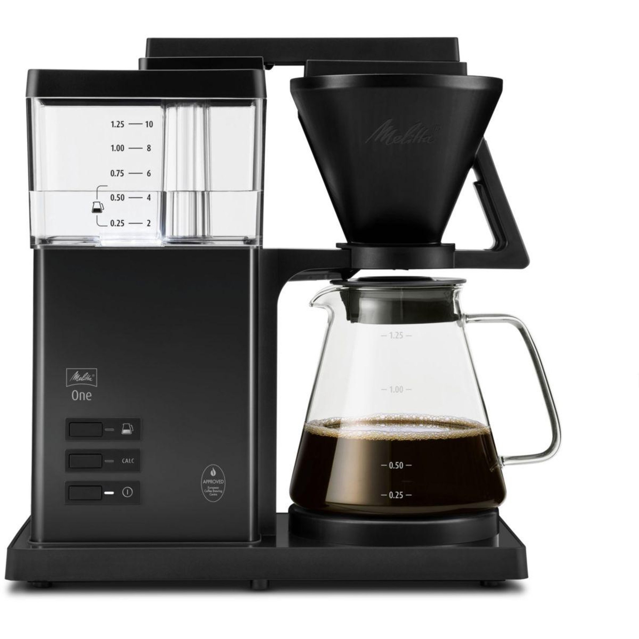 Voir la diapositive 1 : Melitta Cafetière filtre 1031-02 one noir