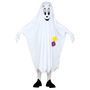 Voir la diapositive 1 : WIDMANN Déguisement de Fantôme - Poncho Enfant - Mixte - 4/5 ans (104 à 110 cm)
