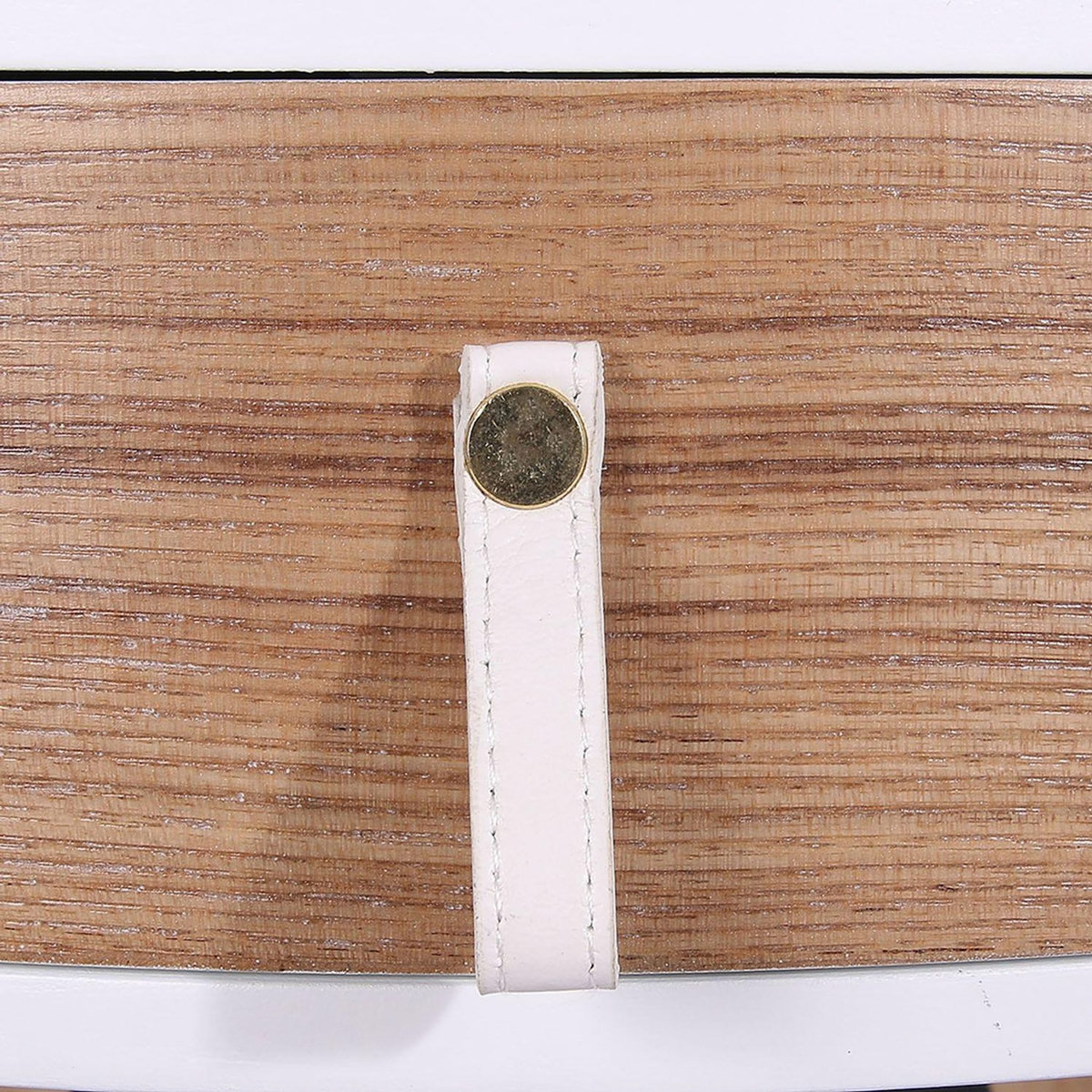 The Home Deco Factory Table de chevet scandinave Nora - Diam. 35 x H. 45 cm