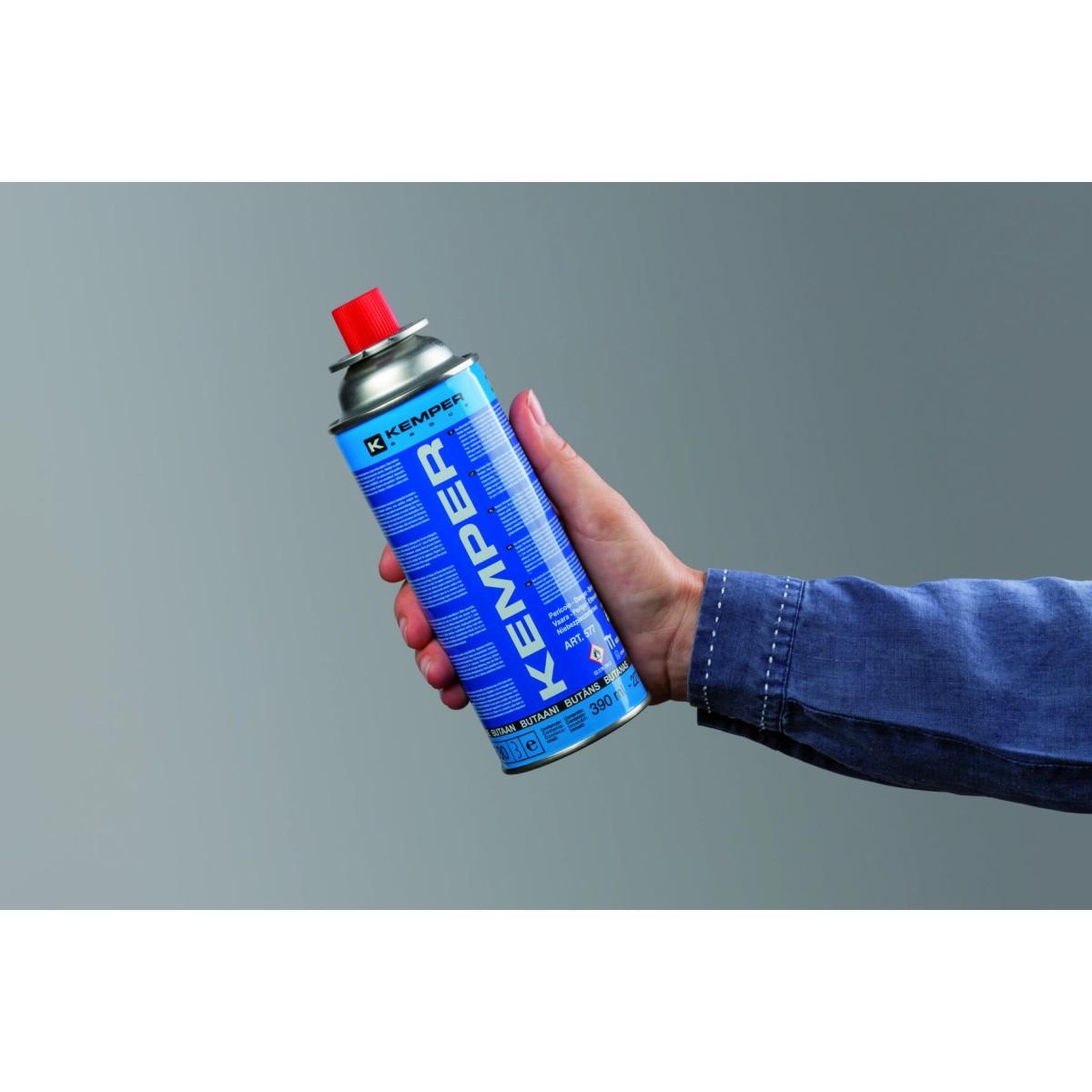 Voir la diapositive 6 : Kemper Réchaud à gaz portable 2200w inox + 4 cartouches de gaz + malette de transport cuisson extérieure camping van trek kemper