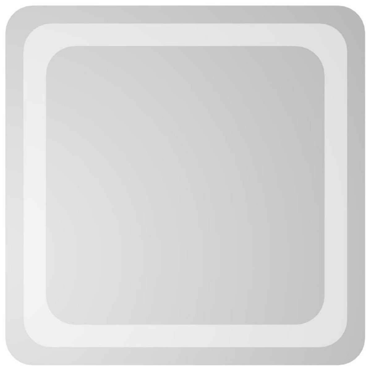 VIDAXL Miroir de salle de bain a LED 40x40 cm