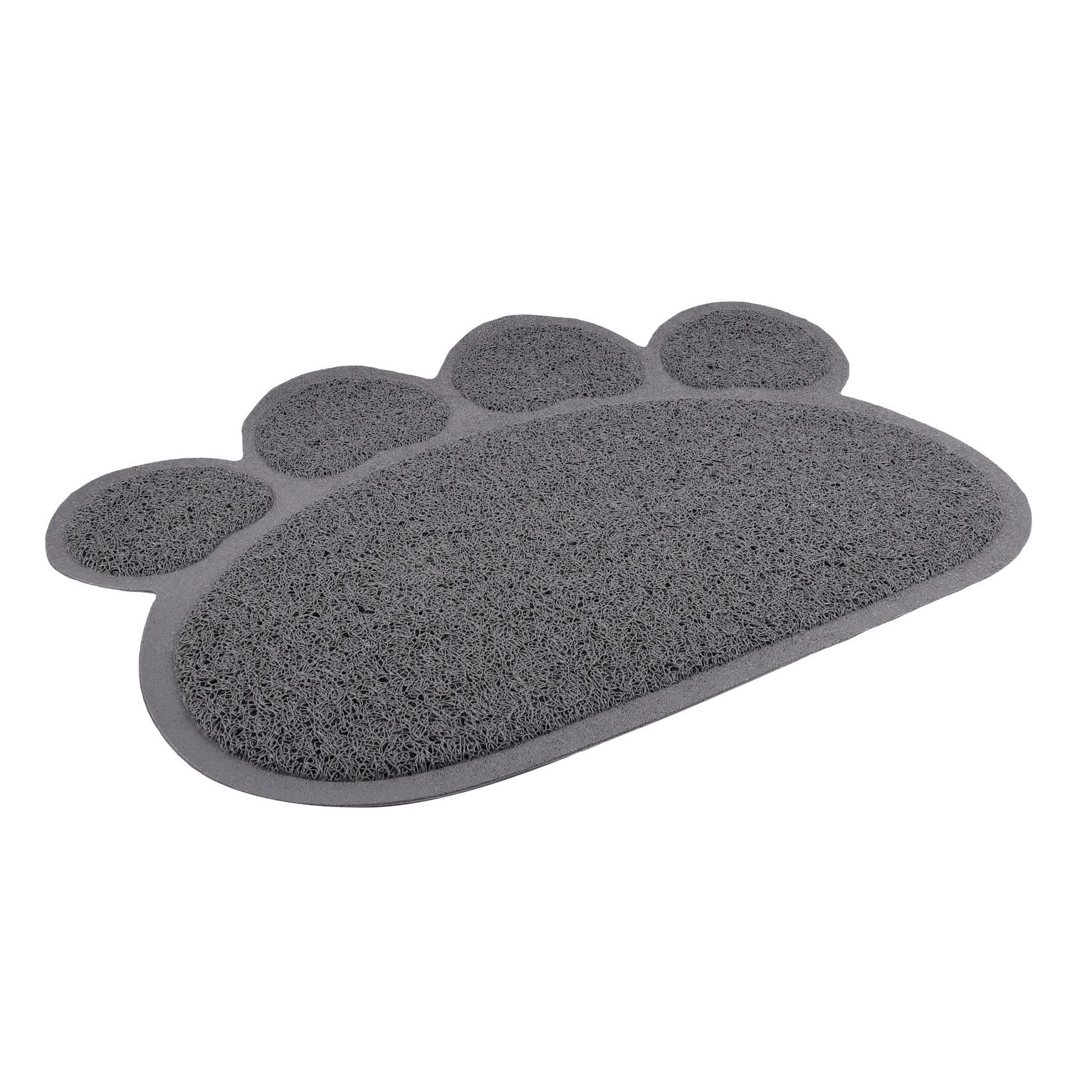 Eden Tapis de litière pour chat patte de chat l. Coloris disponibles : Gris