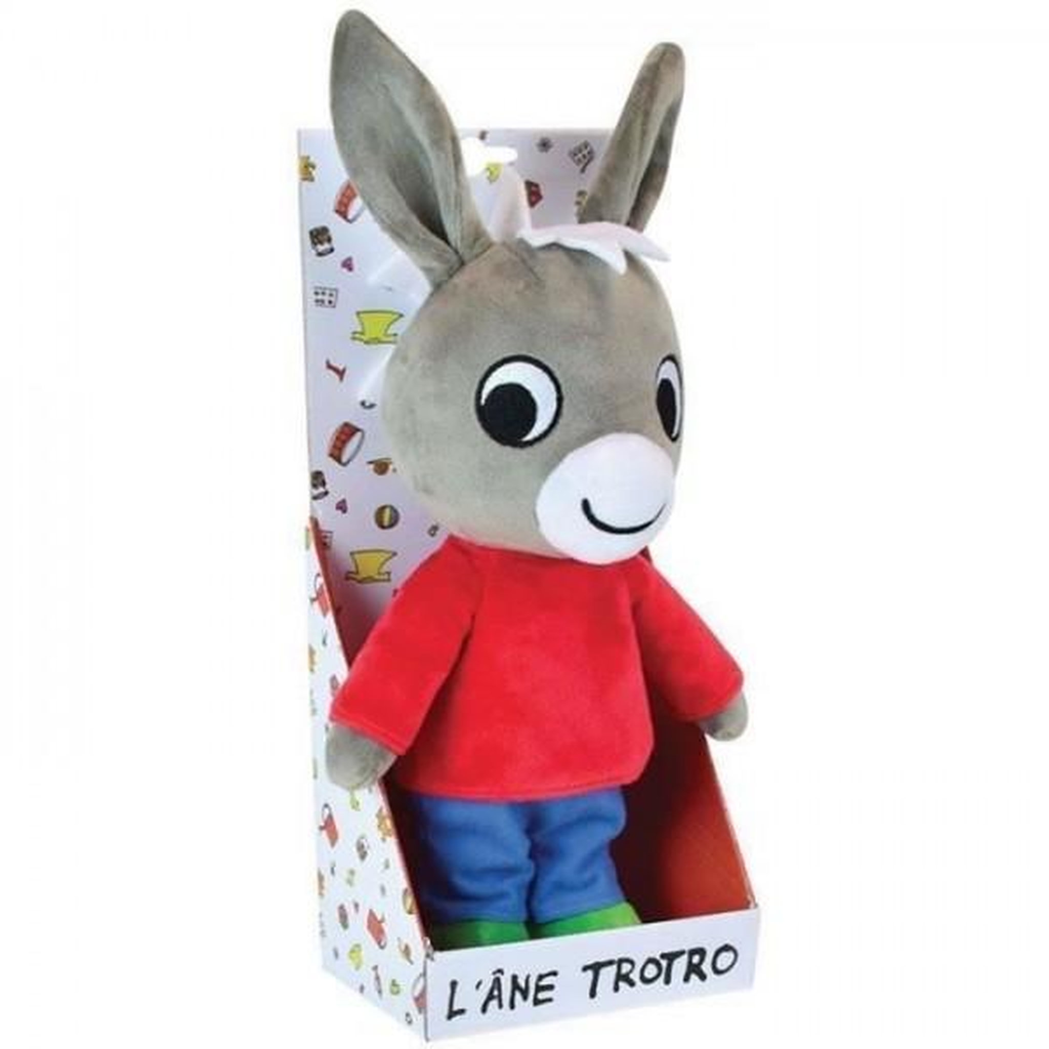Voir la diapositive 4 : JEMINI TROTRO Peluche ± 40 cm