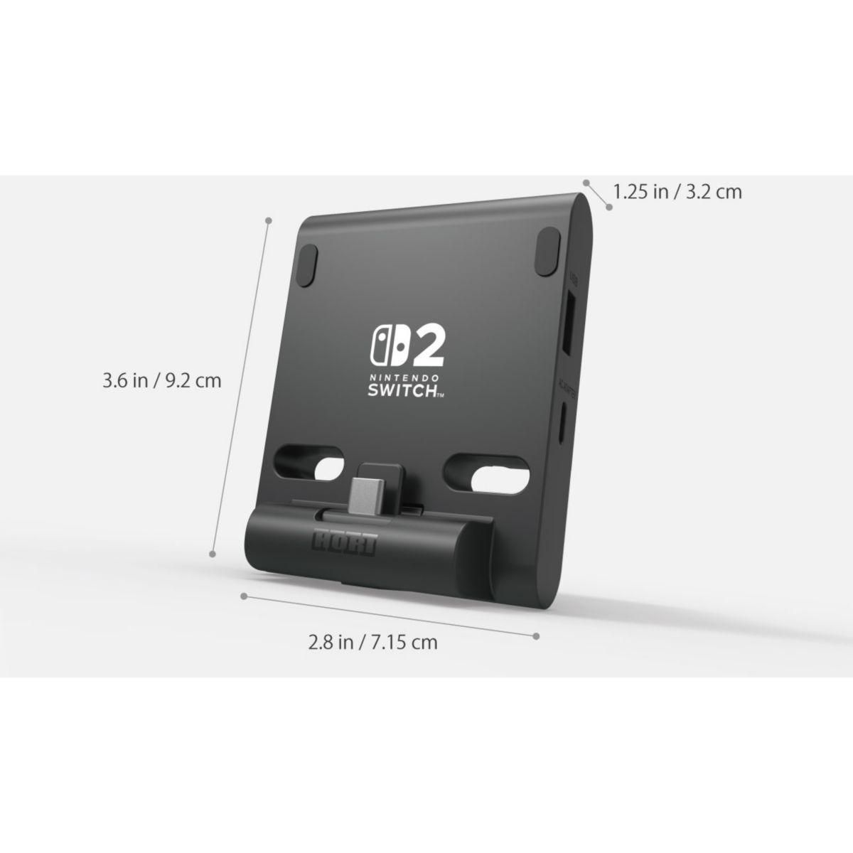 HORI Support console PlayStand à double USB Nintendo Switch 2