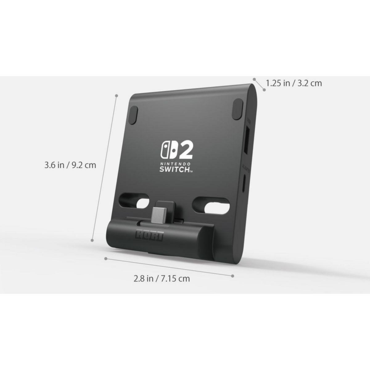 HORI Support console PlayStand à double USB Nintendo Switch 2