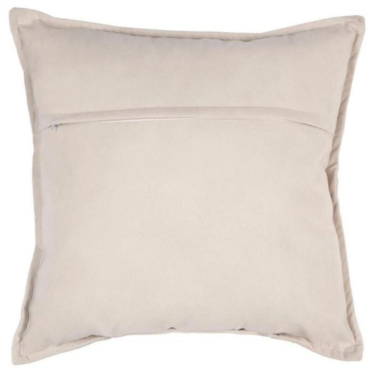 ATMOSPHERA Coussin Déhoussable  Lilou  45x45cm Ivoire