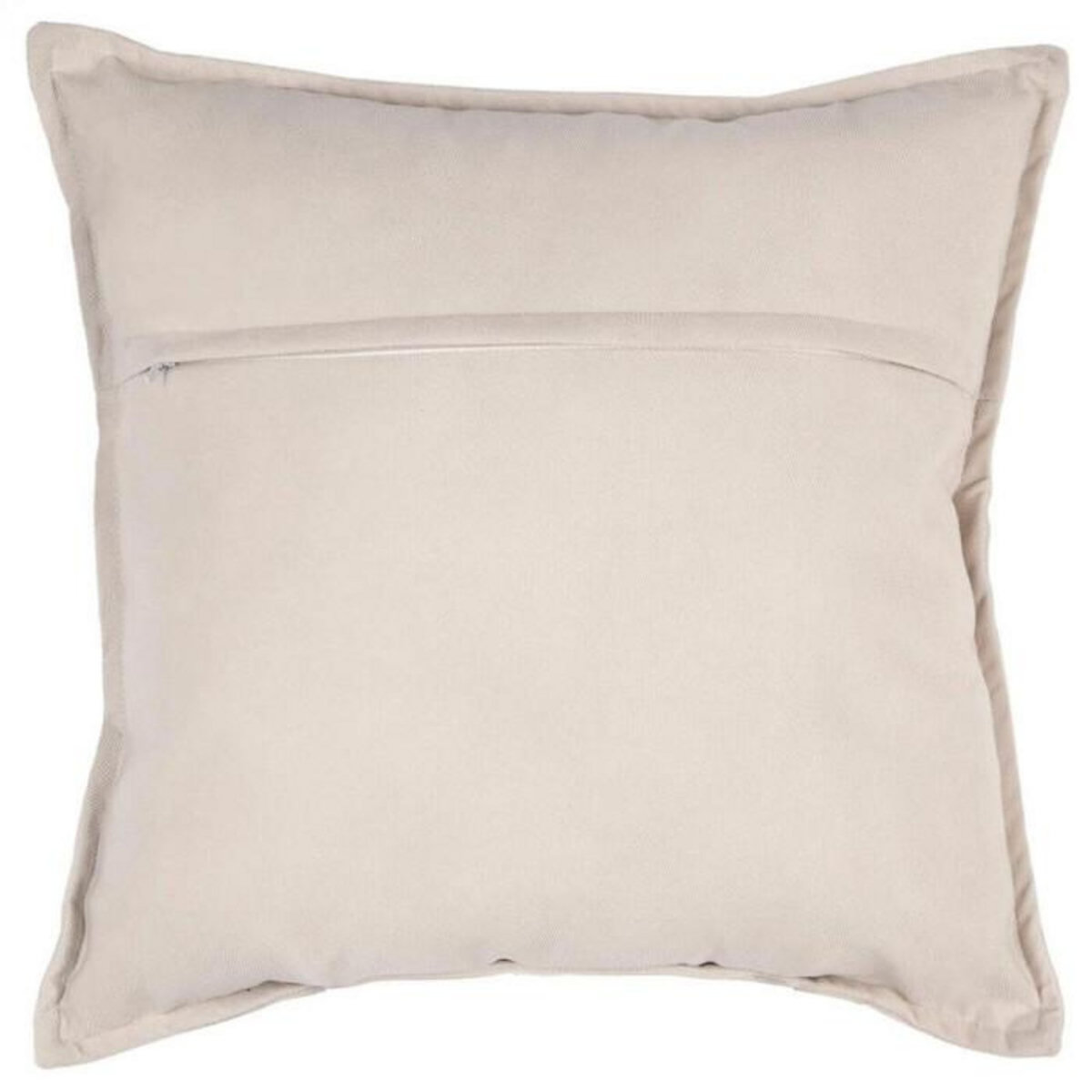 ATMOSPHERA Coussin Déhoussable  Lilou  45x45cm Ivoire