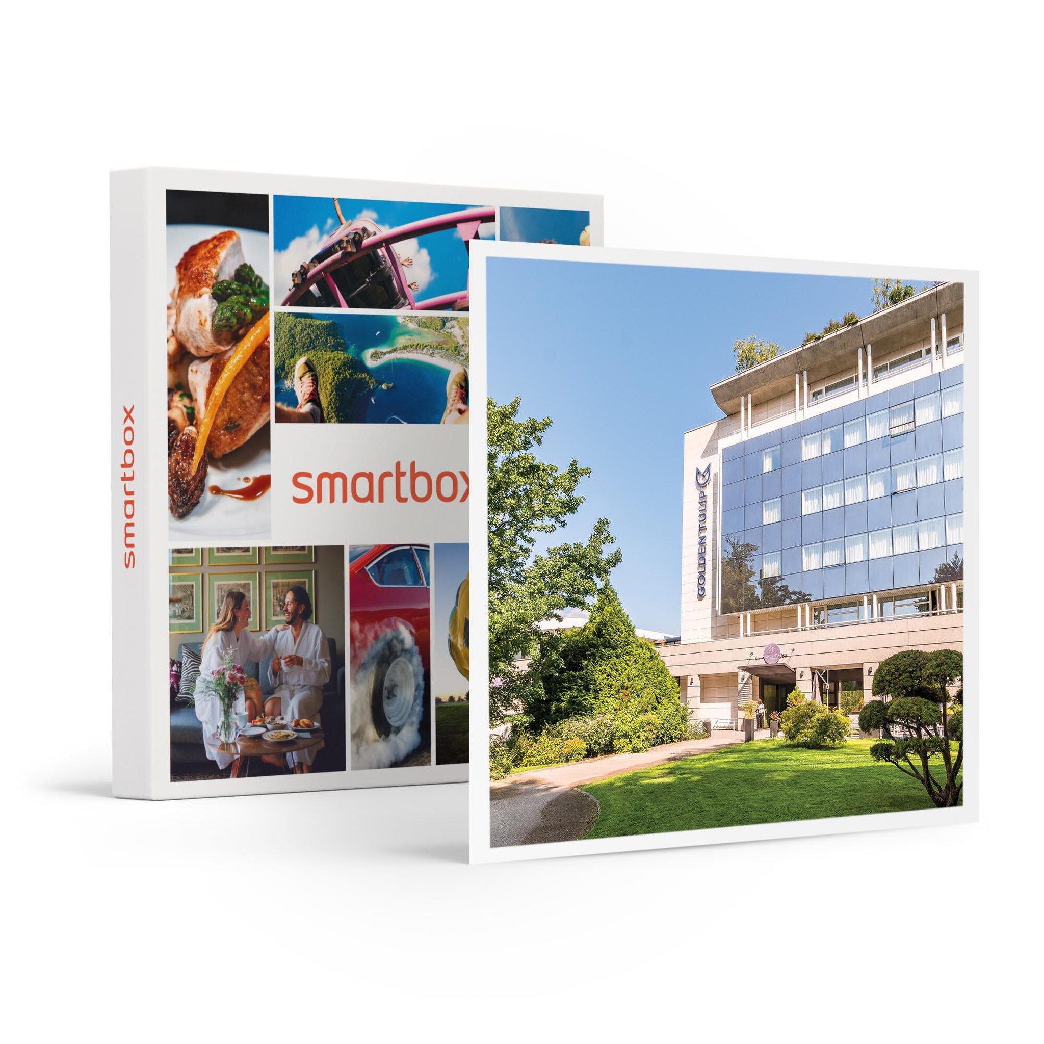 Voir la diapositive 1 : Smartbox Bien-être en hôtel 4* à Aix-les-Bains : 2 jours en suite avec accès à l'espace aqua-détente - Coffret Cadeau Séjour