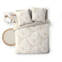 Voir la diapositive 5 : Douceur d'Intérieur Housse de couette 240x220 + 2 taies AMANDA 100% coton 57fils