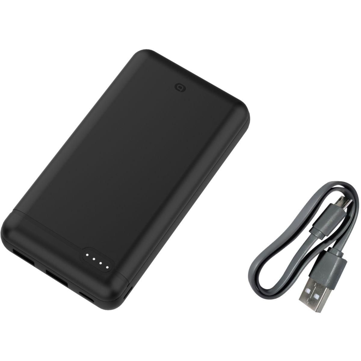 ESSENTIEL B Batterie externe 20000 mAh noir USB-C
