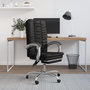 Voir la diapositive 1 : VIDAXL Fauteuil inclinable de bureau Noir Similicuir