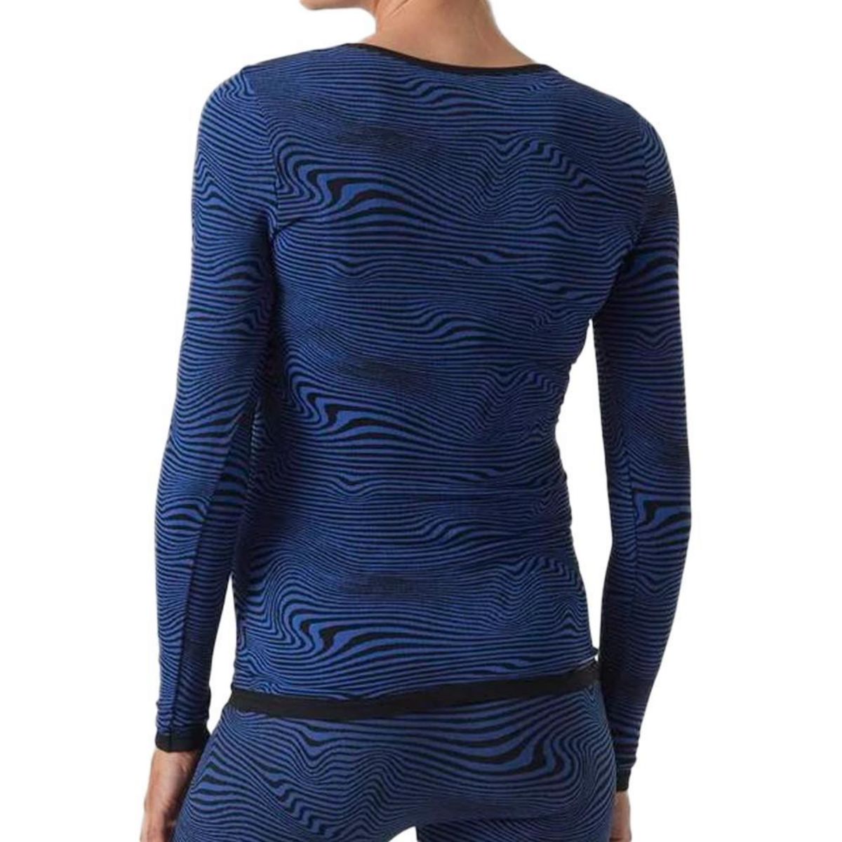 MAMALICIOUS T shirt Manches Longues Bleu Femme Mamalicious Kenya