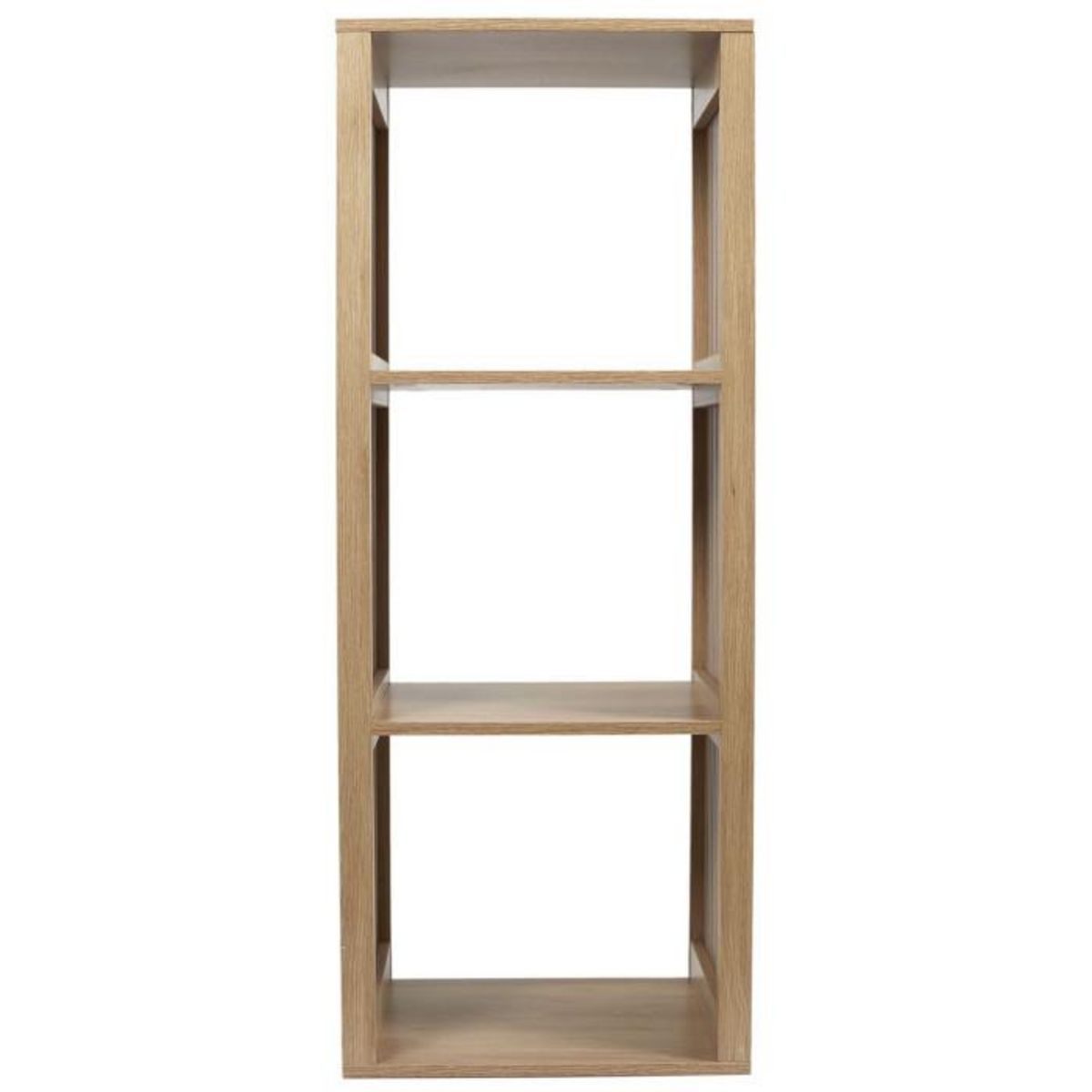 Paris Prix Étagère Modulable 3 Cases  Klaus  99cm Marron