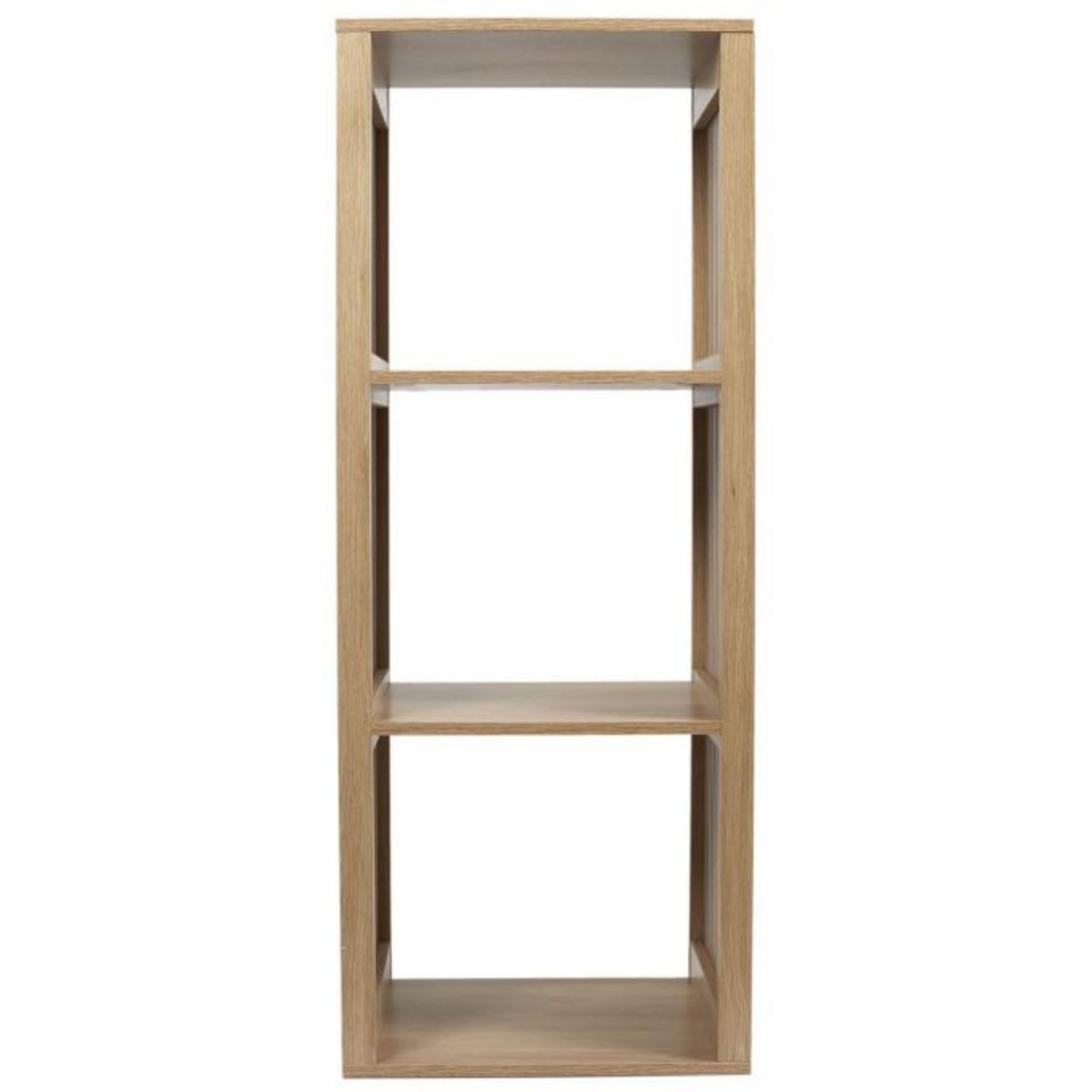 Paris Prix Étagère Modulable 3 Cases  Klaus  99cm Marron