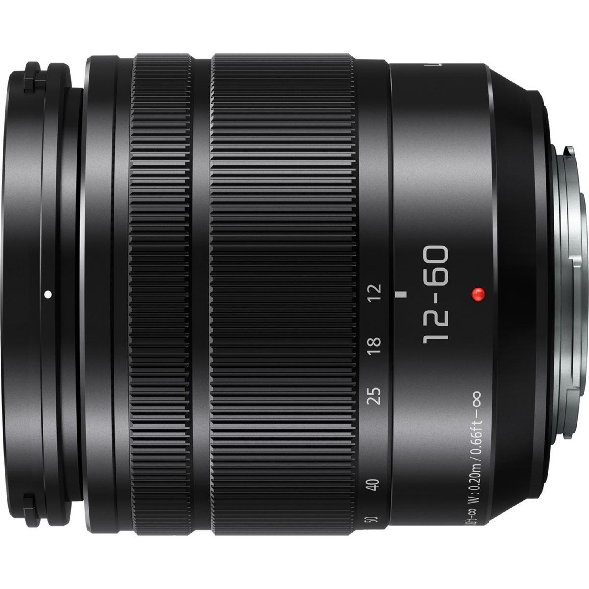 Voir la diapositive 3 : PANASONIC Objectif pour Hybride 12-60mm f3.5-5.6 ASPH