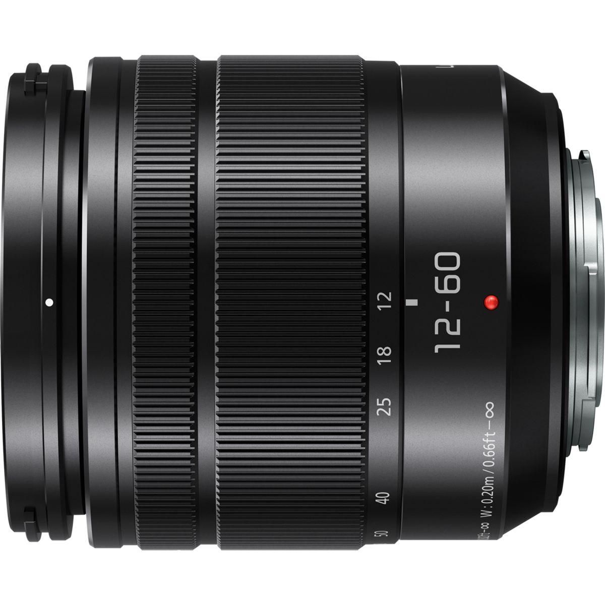 PANASONIC Objectif pour Hybride 12-60mm f3.5-5.6 ASPH