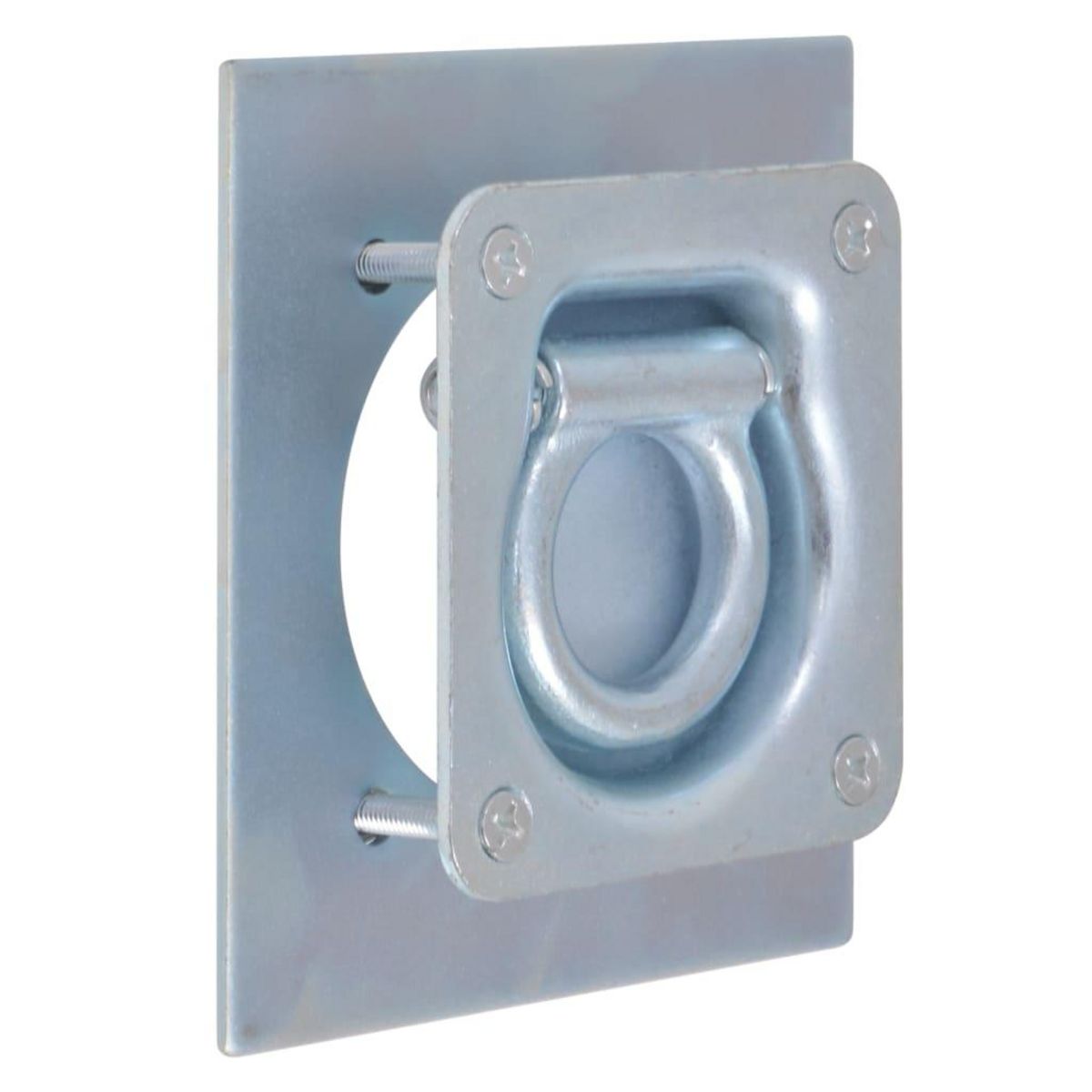 VIDAXL Anneau d'arrimage pour remorque 6 pcs Acier galvanise 2000 kg