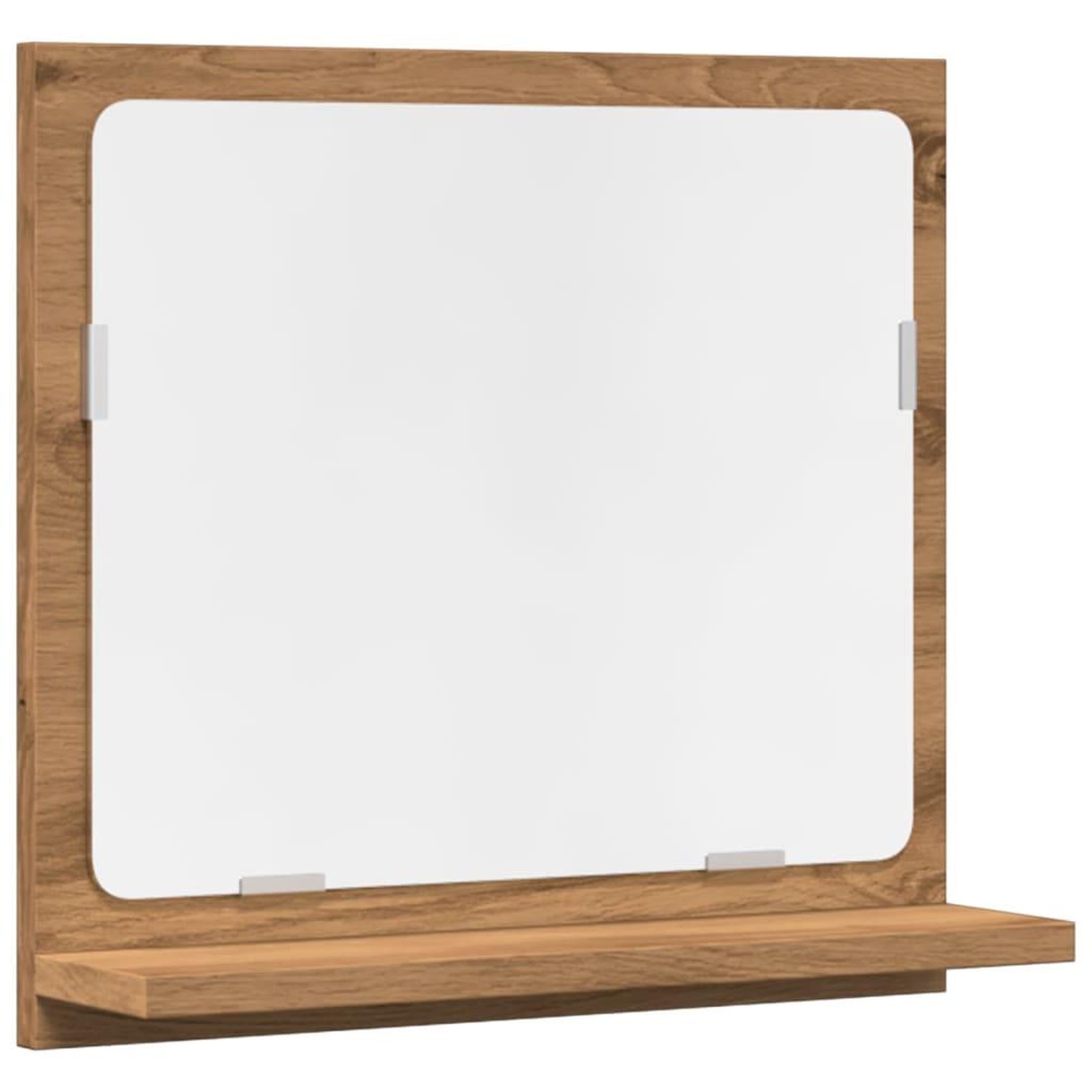 Voir la diapositive 2 : VIDAXL Armoire a miroir de salle de bain chene artisanal 40x11x37 cm