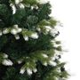 Voir la diapositive 4 : VIDAXL Sapin de Noël artificiel a charnieres avec neige floquee 210 cm