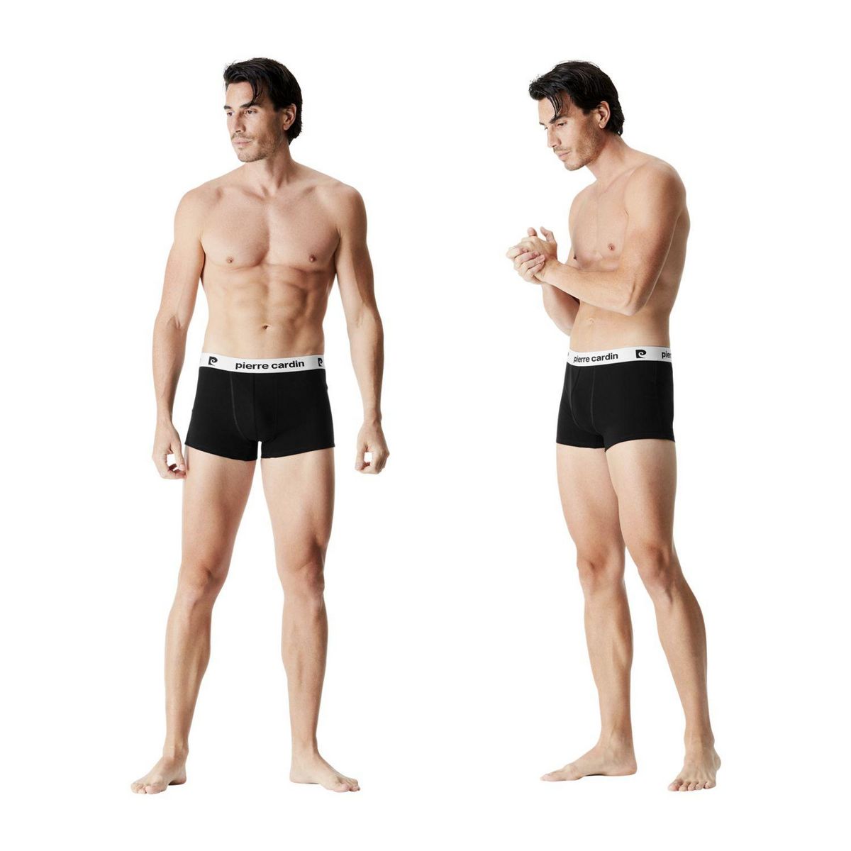 PIERRE CARDIN Lot de 4 boxers homme en coton Classic