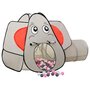 Voir la diapositive 2 : VIDAXL Tente de jeu pour enfants 250 balles Elephant Gris 174x86x101cm