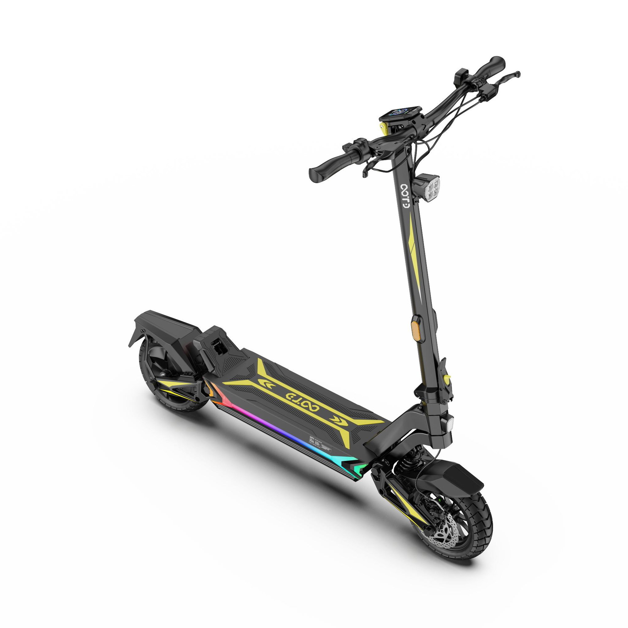 Voir la diapositive 5 : OOTD Trottinette électrique OOTD SR1 – Batterie 48 V 20 Ah, pneus tubeless 10 pouces