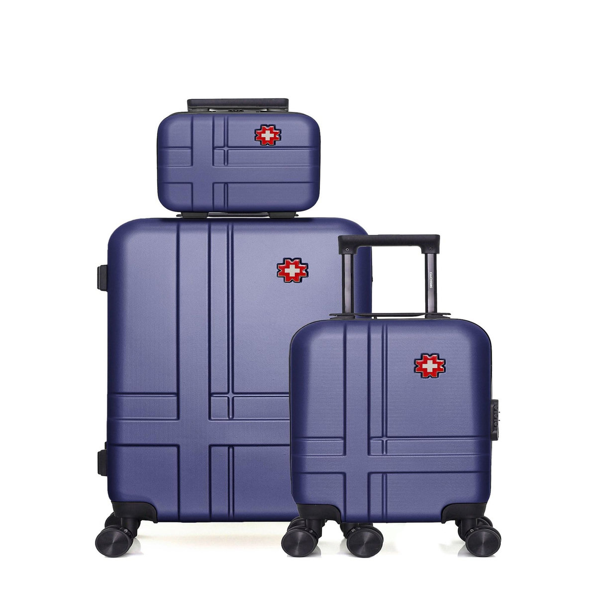 SWISS KOPPER SWISS KOPPER  -  Lot de 3  -  Valise weekend , valise cabine XXS et vanity USTER