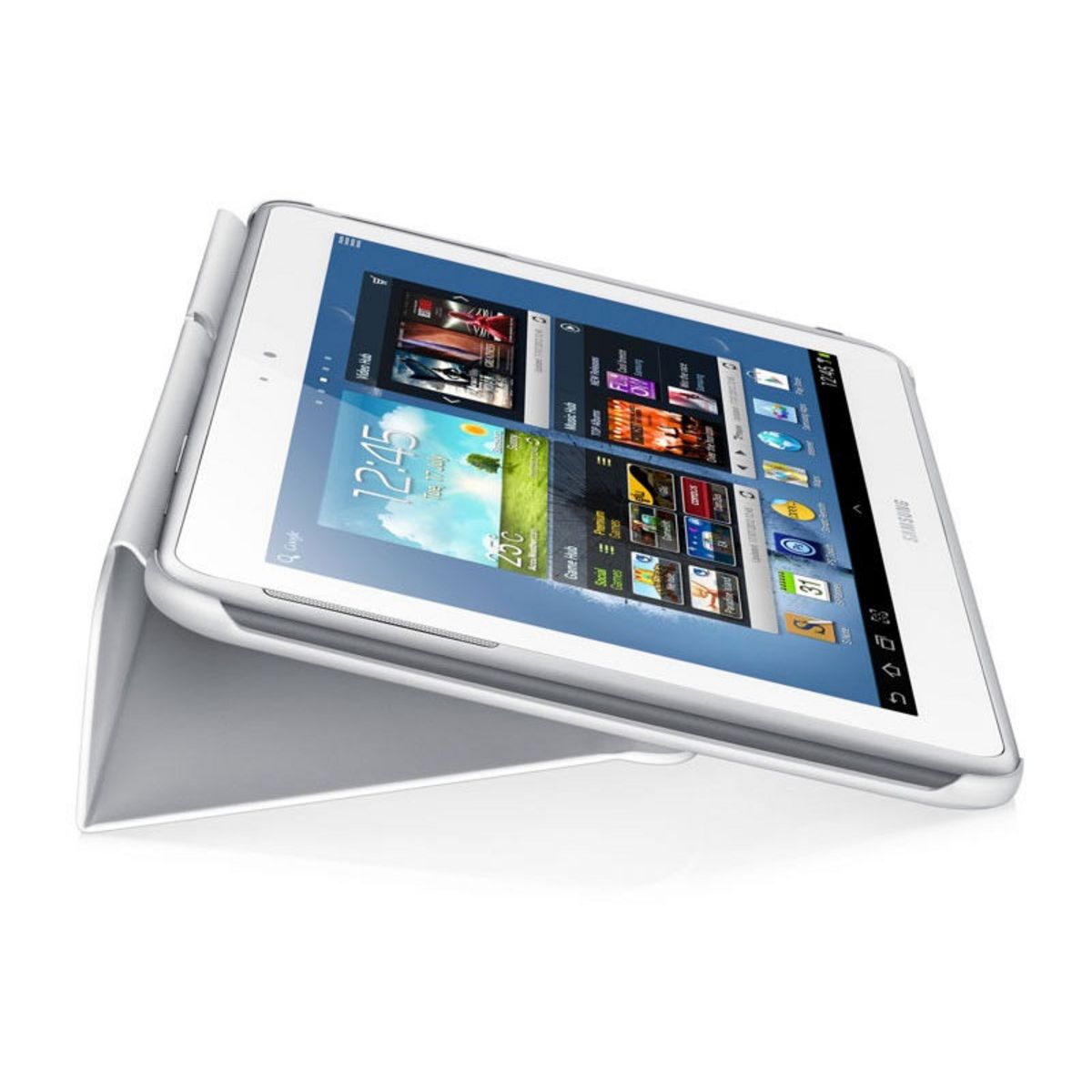 SAMSUNG housse pour tablette Etui Rabat Blanc