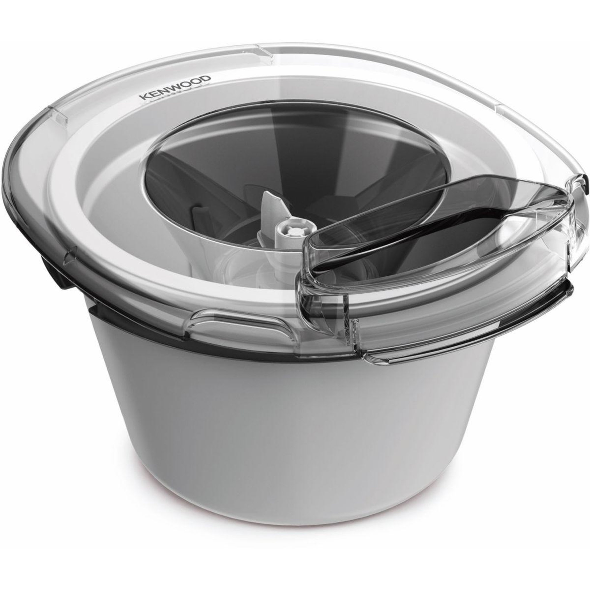 Voir la diapositive 2 : KENWOOD Sorbetière kax71.009wh pour chef et chef xl